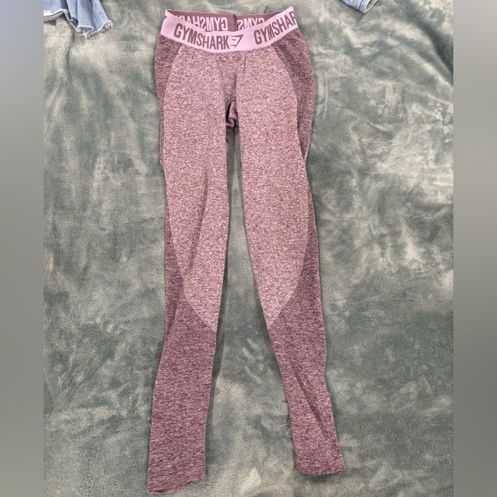 Purple Two-tone Seamless Gymshark Leggings